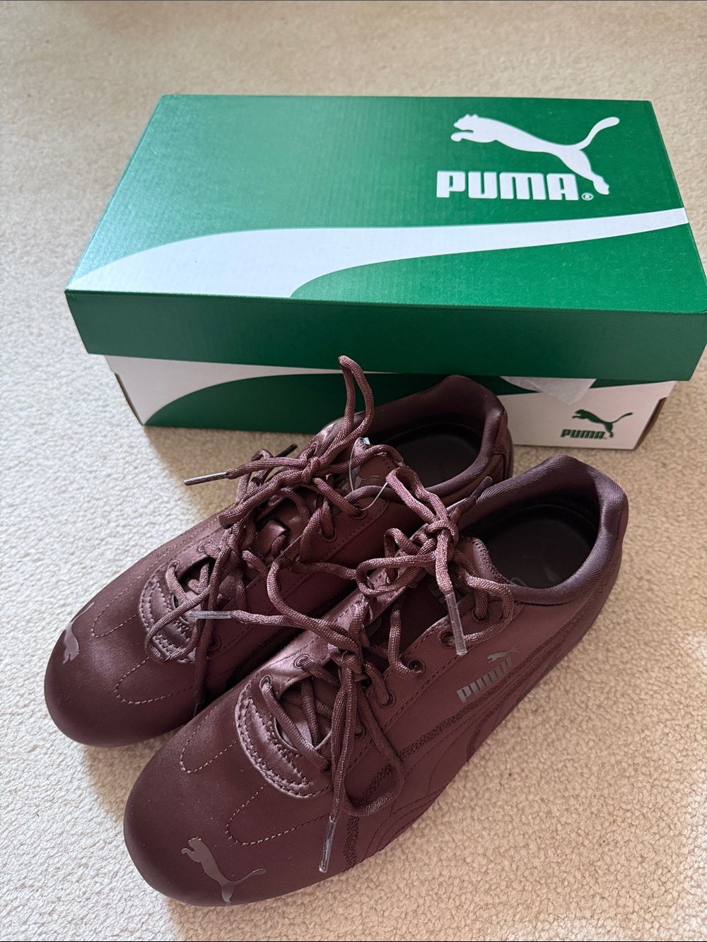 Puma speedcat Venus satin Lace-Up Sneakers